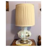 Vintage Table Lamp  -  Measures Approx. 32T -