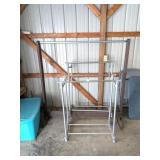 (3) Clothing Racks