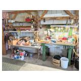 Garage Work Bench Clean Out - Located in Garage