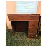 Vintage Sewing Machine Cabinet without a Sewing
