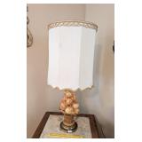 Fruit Basket Table Lamp with Shade - Measures