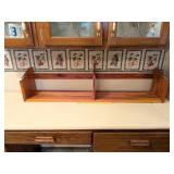 Wooden Shelf - Measures Approx. 46 3/4W x 10T x