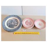 Vintage Currier & Ives Plates - have a coupe of