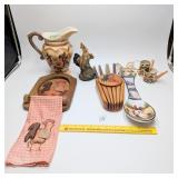 Group of Country Kitchen Décor