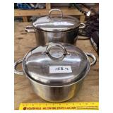 (2) Stock Pots; one Super Chef