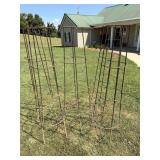 (5) Large, Heavy Duty Tomato Cages; made from