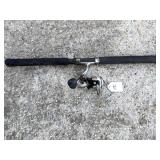 Lews Lite Speed 75 Spinning Reel equipped with a