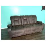 Jamestown Brand Dual Reclining Sofa; approx. 86
