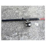 Lews Lite Speed 75 Spinning Reel equipped with a