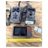 Couple of trail cameras: Wild Game Innovations &