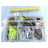 Assortment of fishing lures