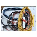 Group lot of extension cords