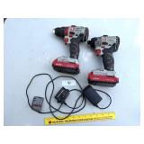Porter Cable Drill Set; 20 V, comes w/ charger &