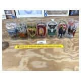 (7) Vintage Kentucky Derby Glasses: 1979, 1980,