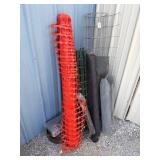 Landscaping Paper, Wire Fencing and other items