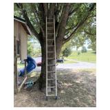 24 Ft Fiberglass Extension Ladder