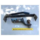 3 1/4 inch Reece Hitch w/ 2 inch ball & a brick /
