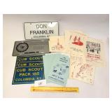 Vintage Columbia, KY / Adair County ephemera/