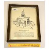 Adair County Courthouse print by Joe Moore,