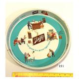 1962 Schlitz Beer Tray; metal