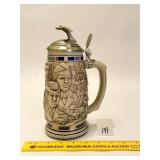 Tribute to American Armed Forces Beer Stein by