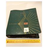 Binder of foreign stamps