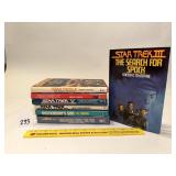 Group lot of hardback Star Trek books