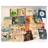 Group lot of Vintage Children's Records