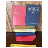 Group lot of Hymnals including some Columbia