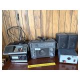 Group lot of vintage electronics including a