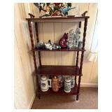 Tiered Wooden Shelf; approx. 43 1/2 in T x 23 1/2