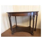 Antique Parlor Table w/ barley twist legs