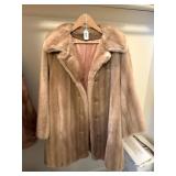 Vintage Fur Coat, Size 10; Grandella 2, Style by