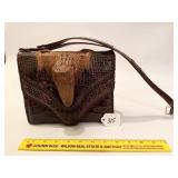 Genuine Alligator purse; strap is broken