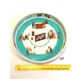 1962 Schlitz Beer Tray; metal