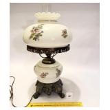 Vintage Lamp; top & bottom lights do work
