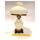 Vintage Milkglass Lamp