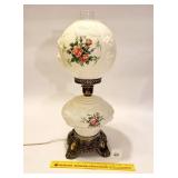 Vintage Gone With the Wind Style Lamp; light does