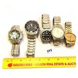 Group lot of men's watches; unknown working