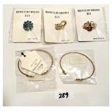 New Jewelry including bracelets & brooches