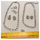 Pair of Vintage Costume Jewelry Necklaces, (2)
