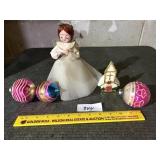 Vintage Angel Tree Topper, some vintage made in