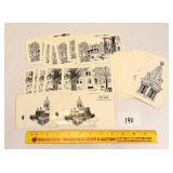 Group lot of Adair County Postcards including