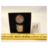 Danbury Mint Innovations Dollars, uncirculated;
