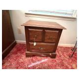 Small Bedside Table / Night Stand; approx. 22 1/2