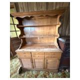Vintage Hutch; needs to be re-finished, has some