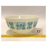 Vintage Pyrex 403 Amish Butterprint Turquoise