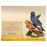 2009 Lenox Indigo Bunting Bird Figurine