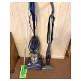 (2) Vacuums and a Swiffer
