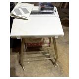 Brother Electronic Typewriter & a small cart